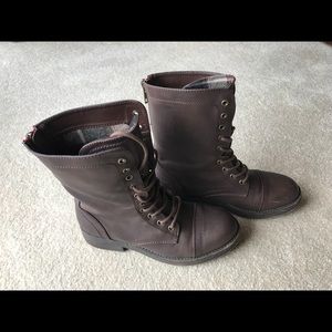Madden Girl Combat boots